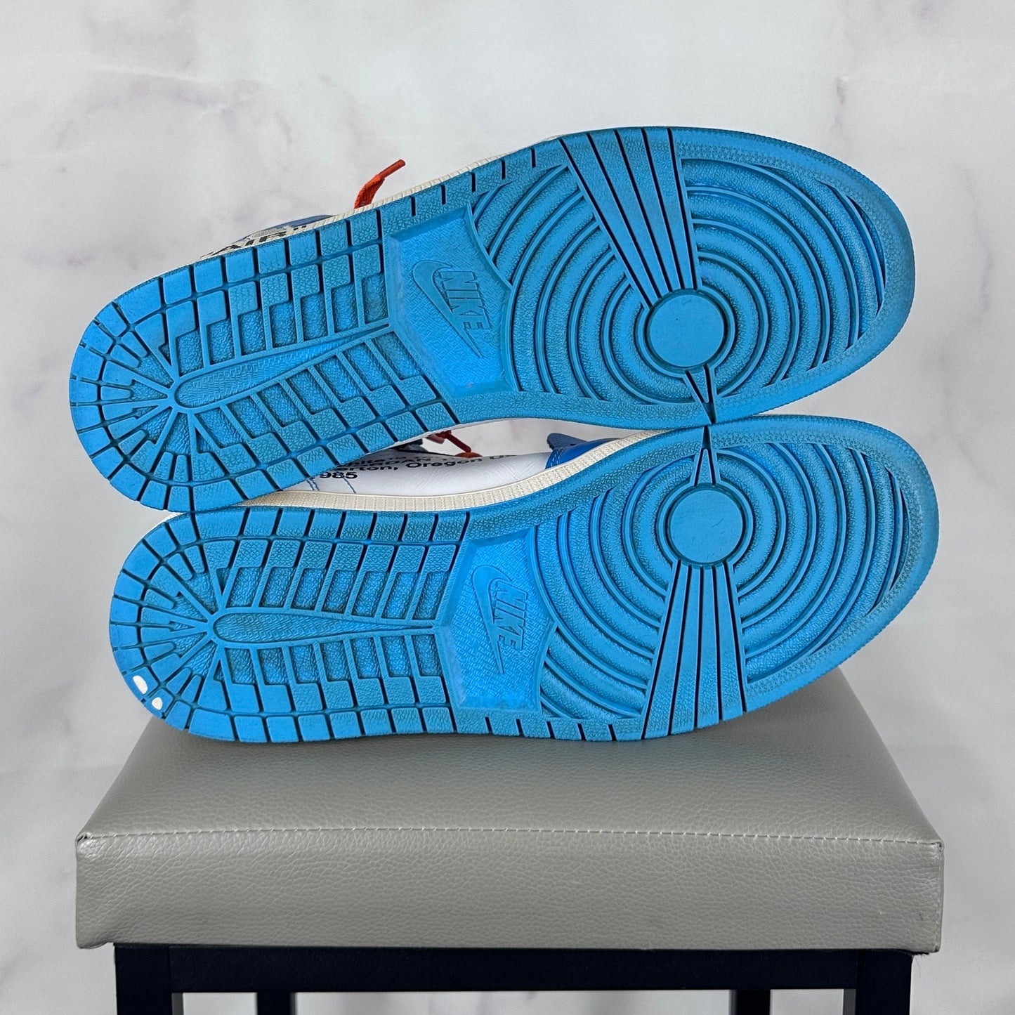 Nike x Off-White Jordan 1 Retro High University Blue UNC c/o Virgil Abloh