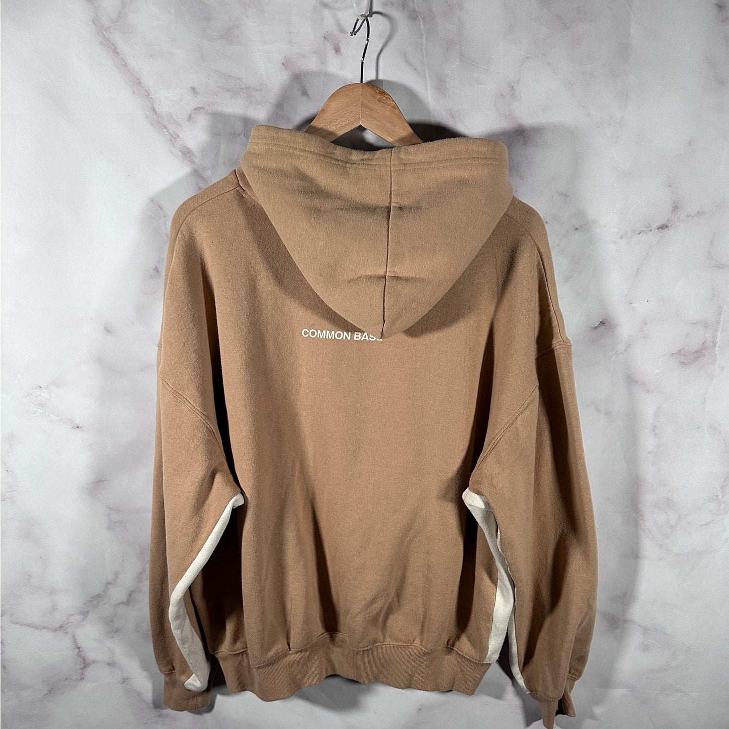 Number (N)ine x Common Base Tan Hoodie