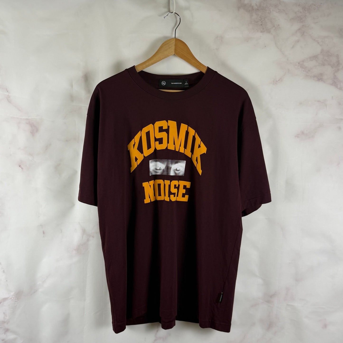 Undercover x GU Kosmik Noise Maroon Tee