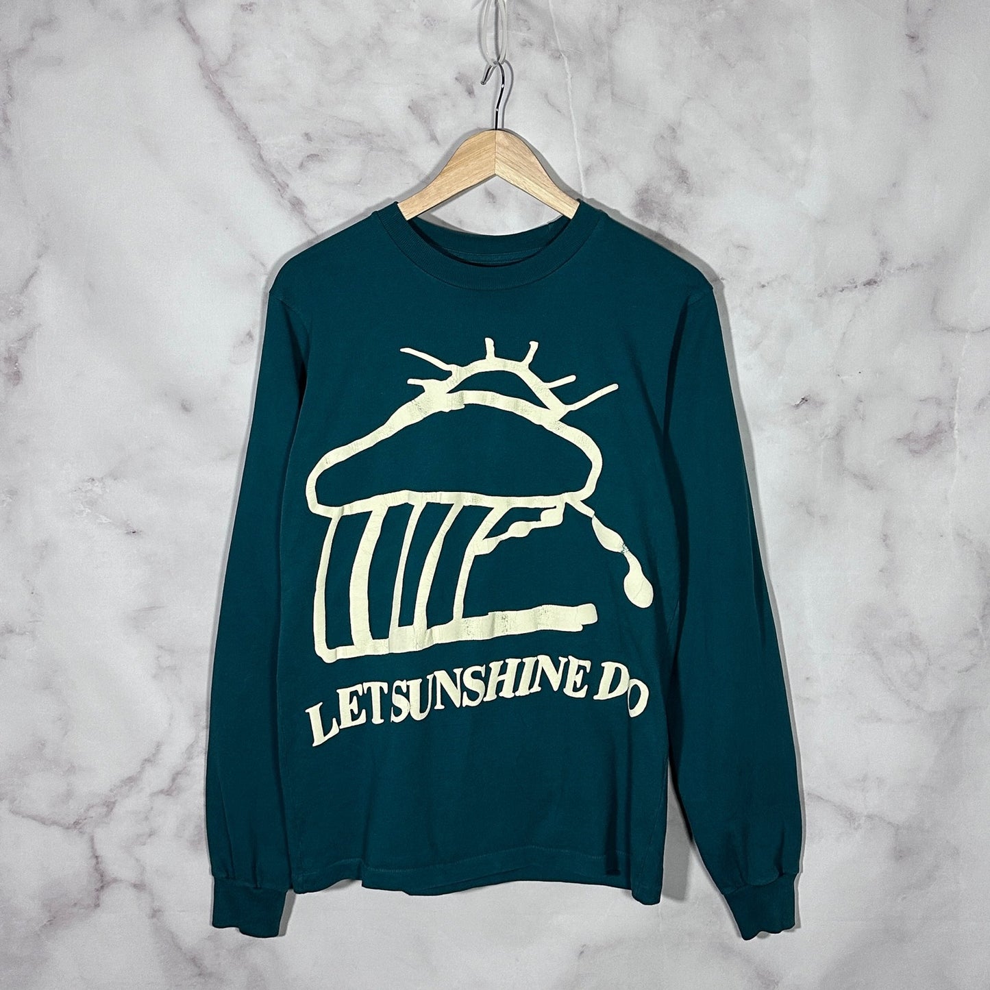Cactus Plant Flea Market Teal ‘Let Sunshine Do’ Longsleeve