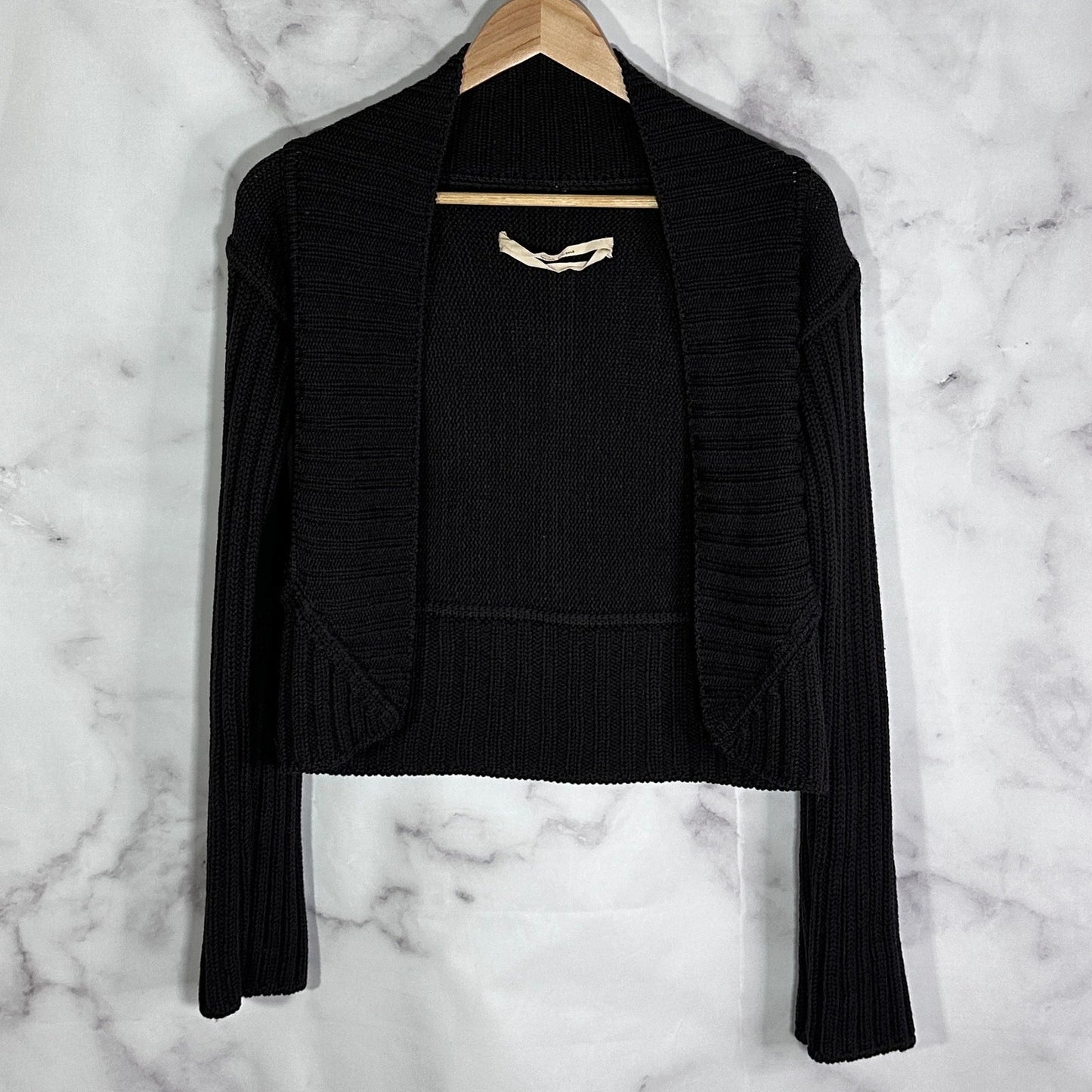 Rick Owens F/W03 Black Triangle Cardigan