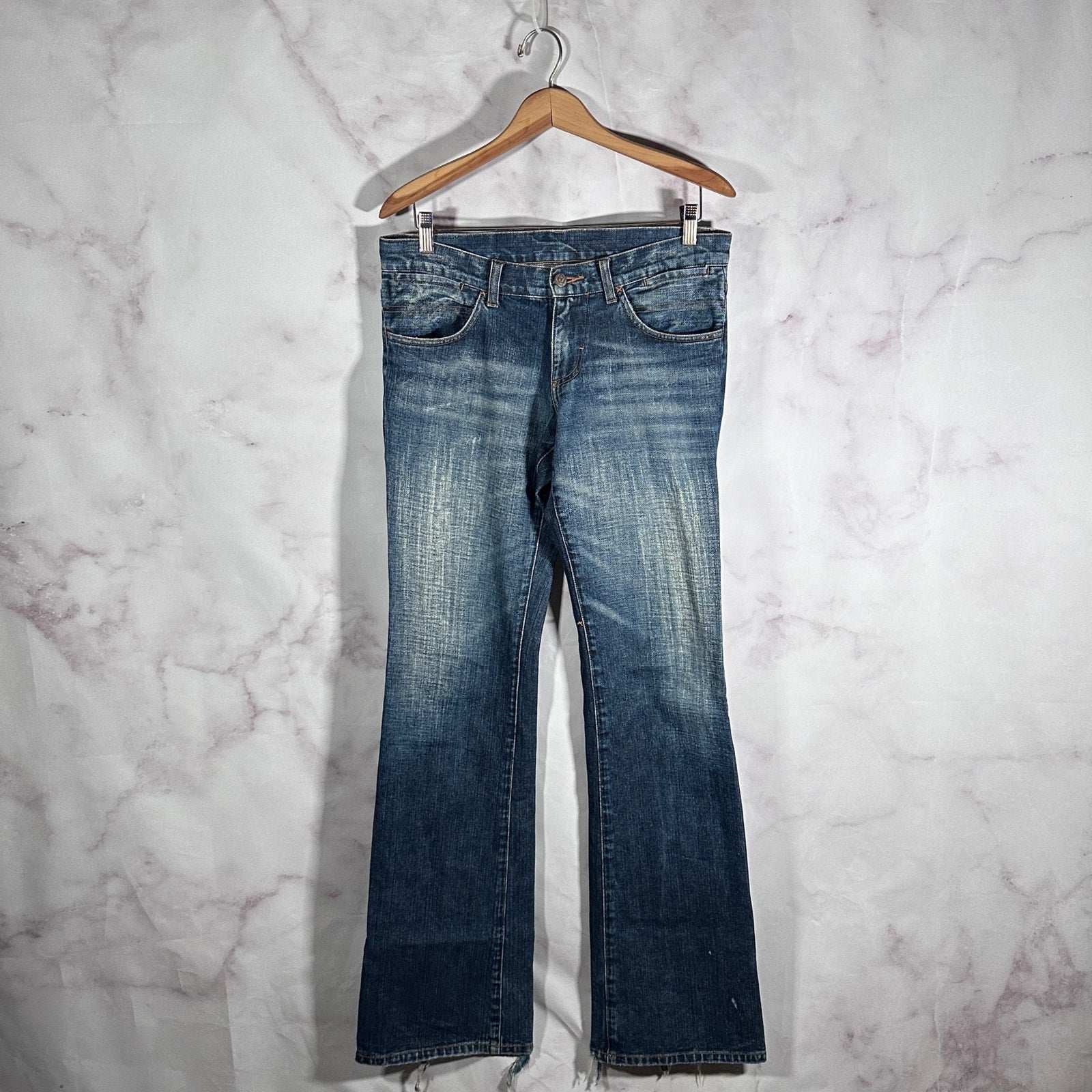 Tornado Mart Faded Blue Bootcut Denim