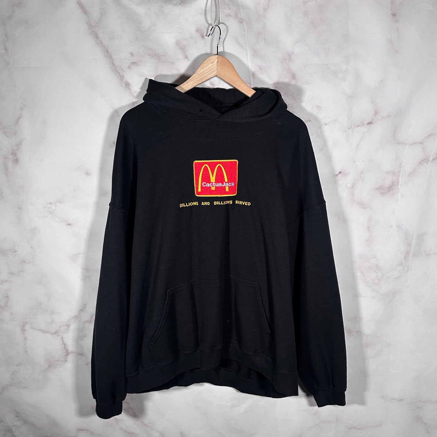 Travis Scott x McDonalds 'Billions Sold' Black Hoodie