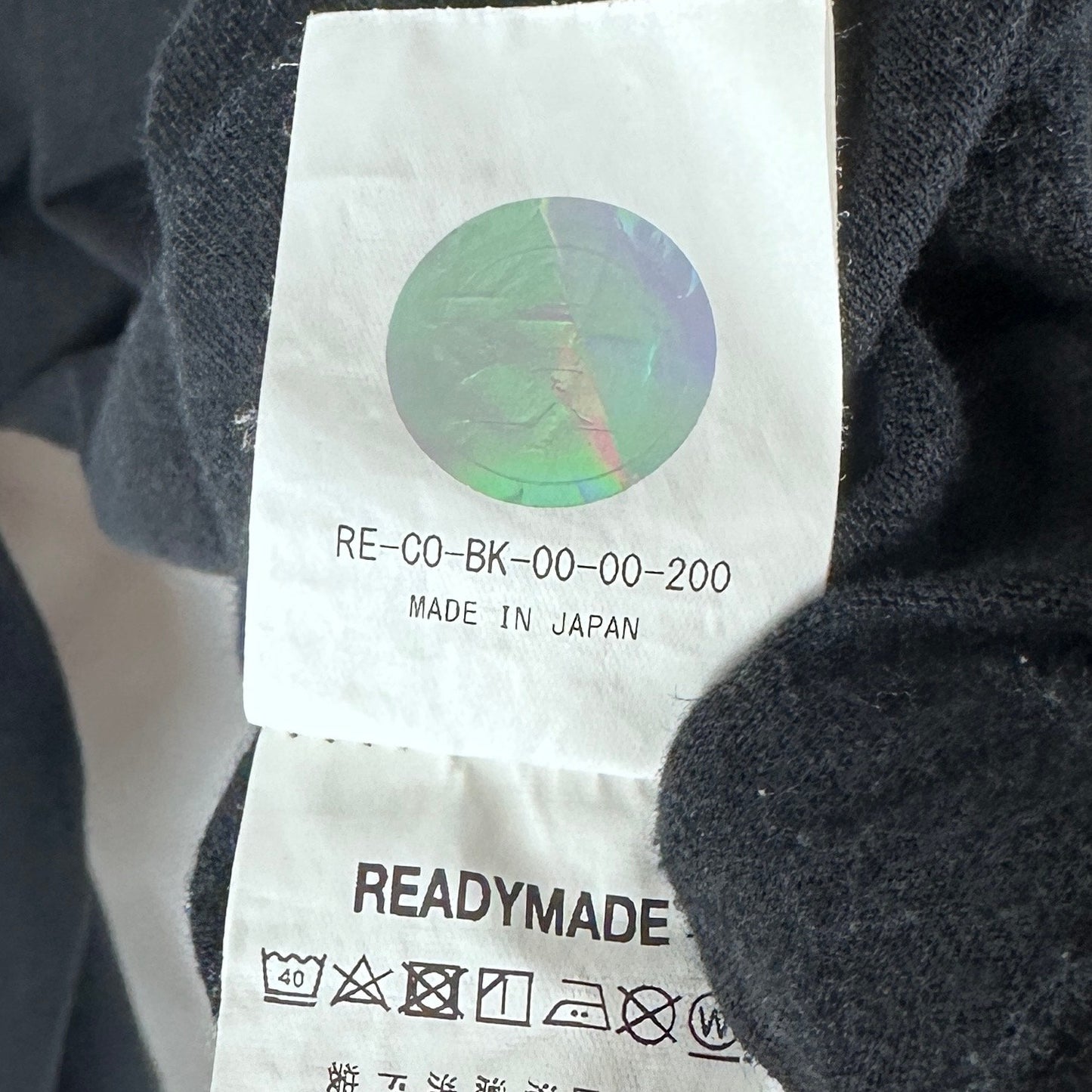 Readymade Black Champion Longsleeve Shirt