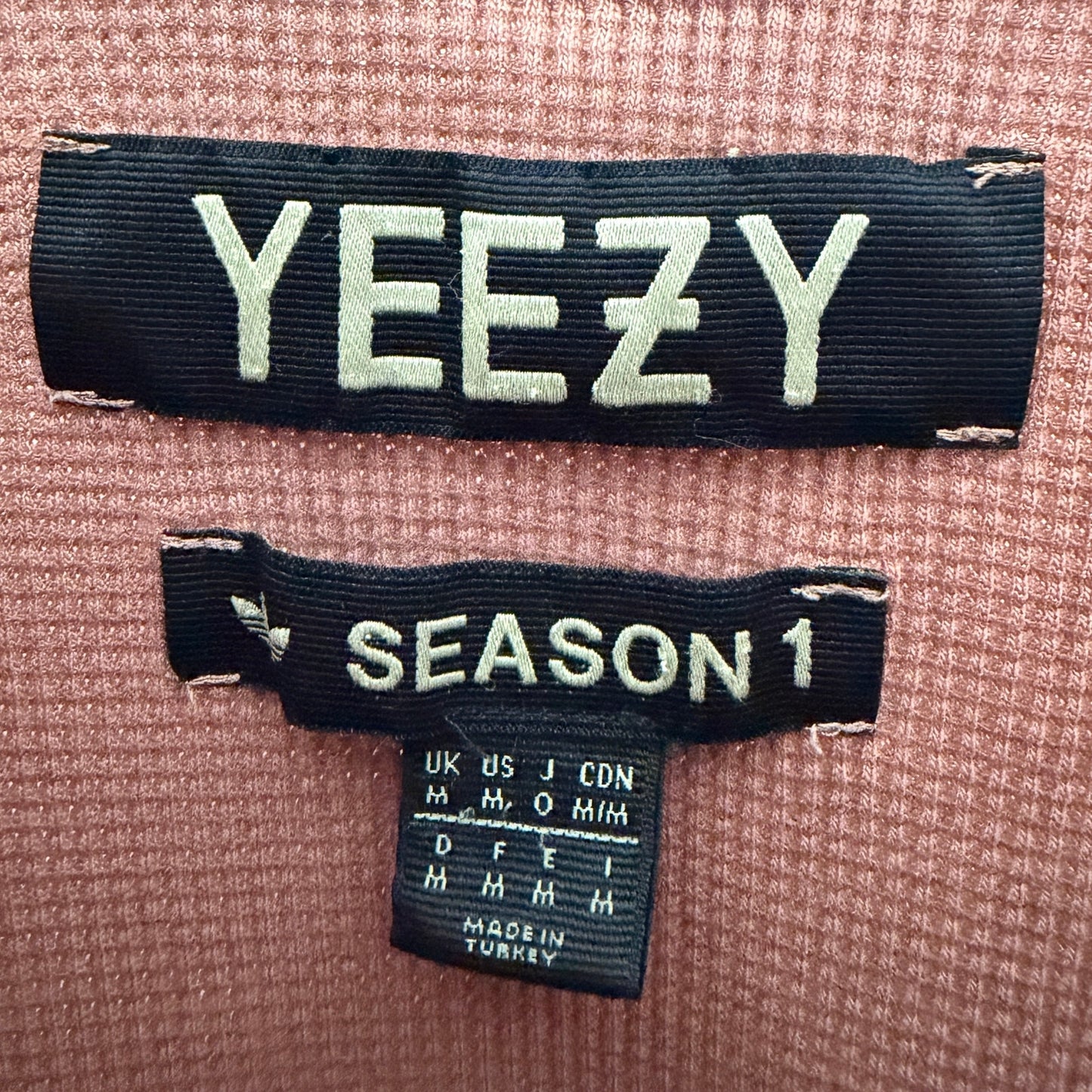 Yeezy Season 1 Rose Waffle Knit Shirt