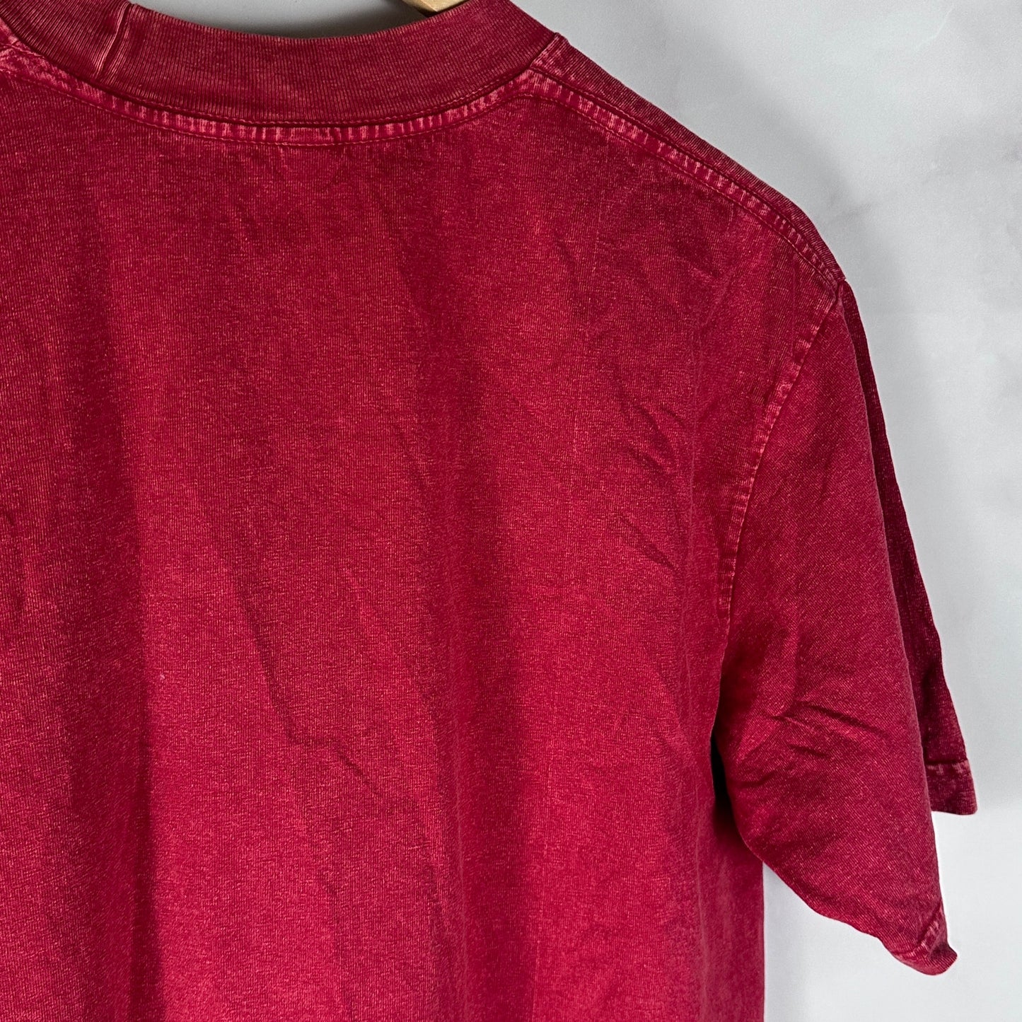 Los Angeles Apparel Red Overdyed Tee