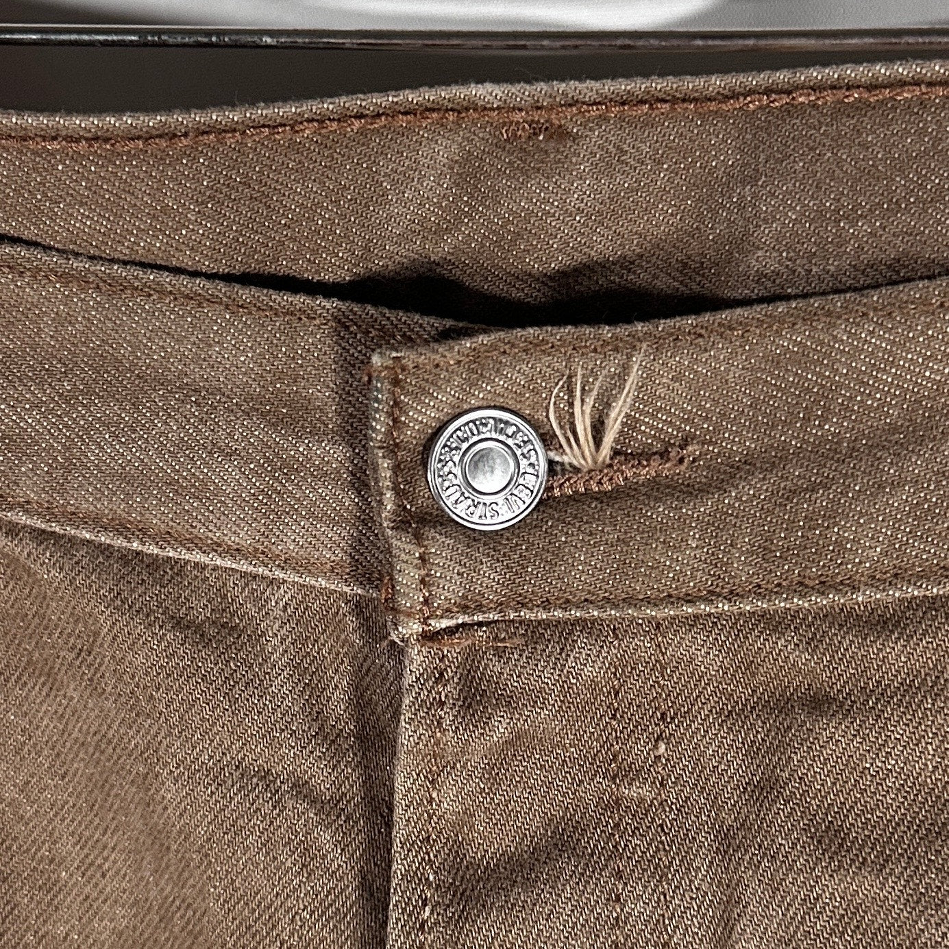 Levi’s 501 Vintage Brown Denim