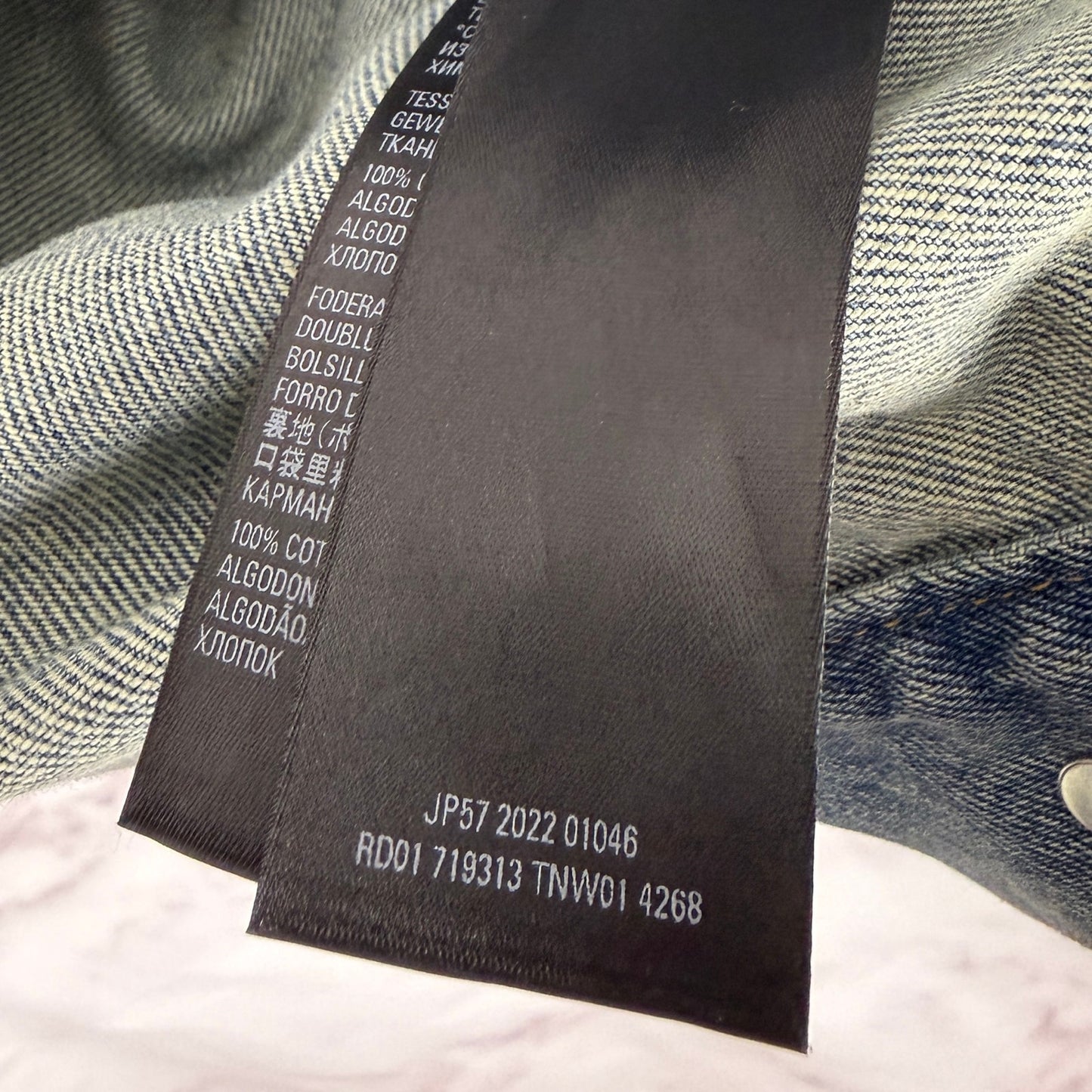 Balenciaga A/W22 Denim Hoodie