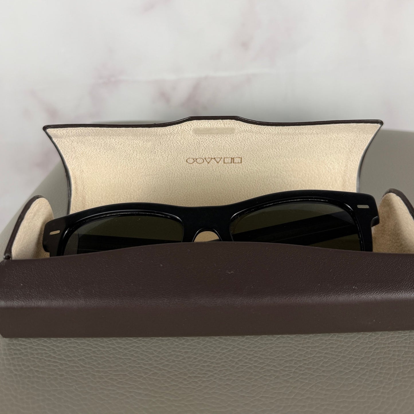 Oliver Peoples Oliver Sun Black Acetate Polarized OV5393SU
