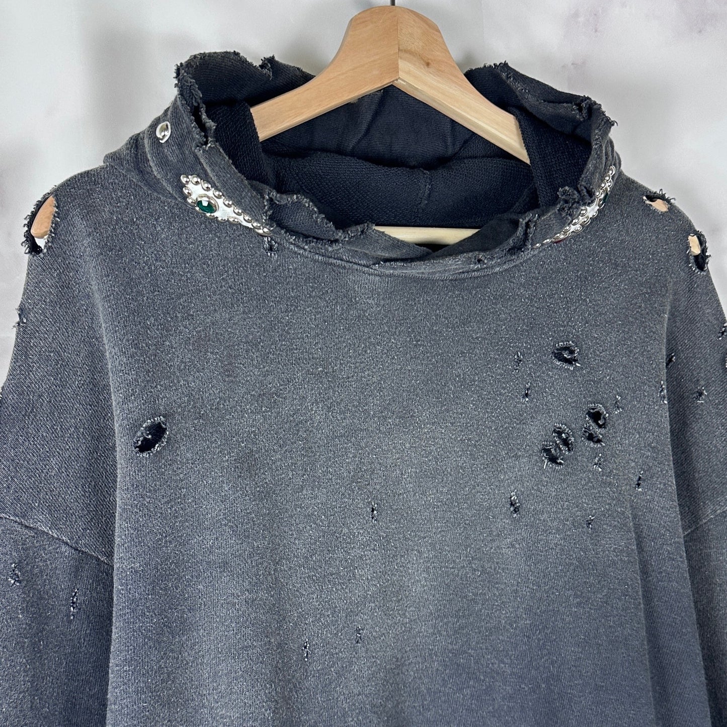 Kapital Kountry Thriller Black Jewel Hoodie