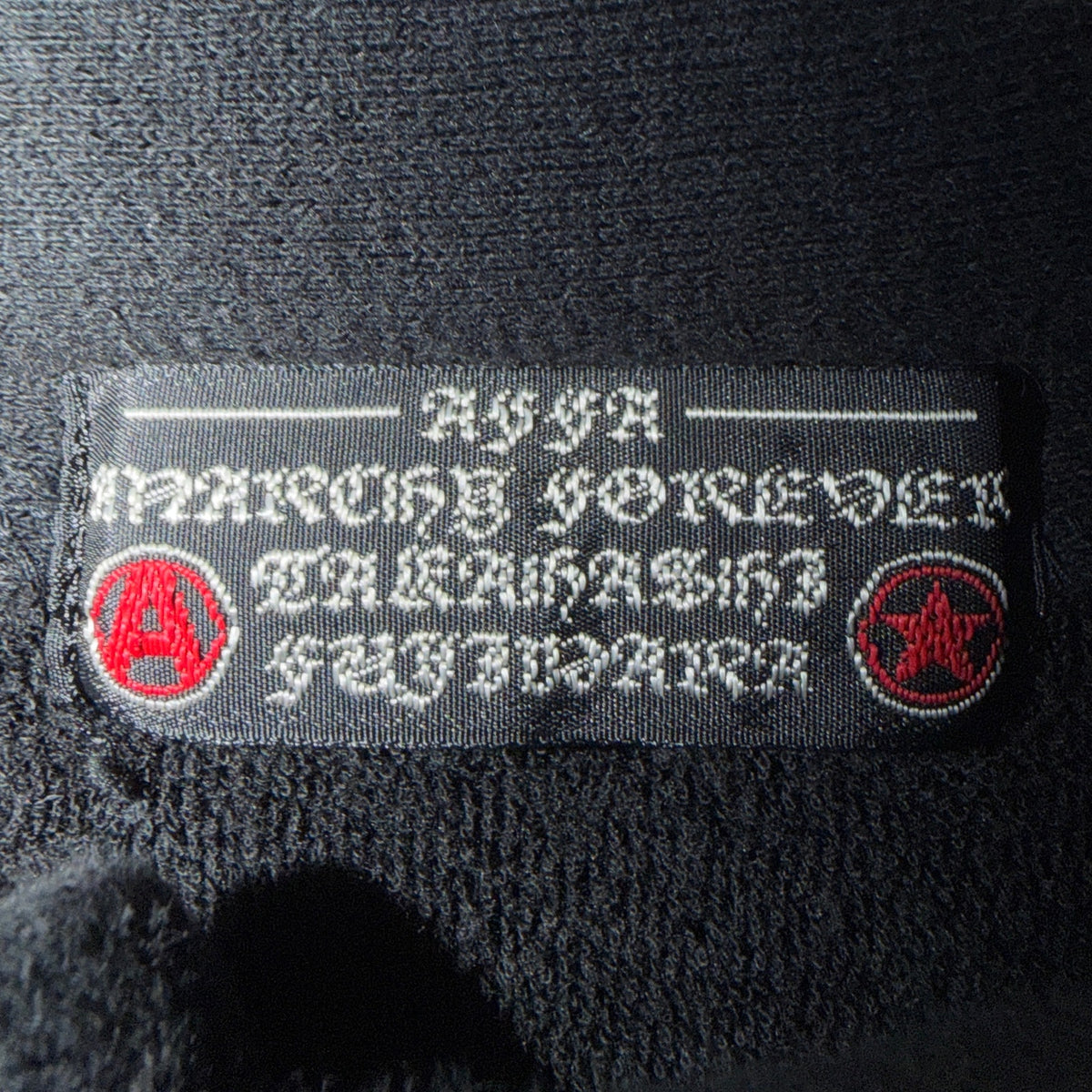 AFFA Black Patch Rugby Pullover Sweatshirt