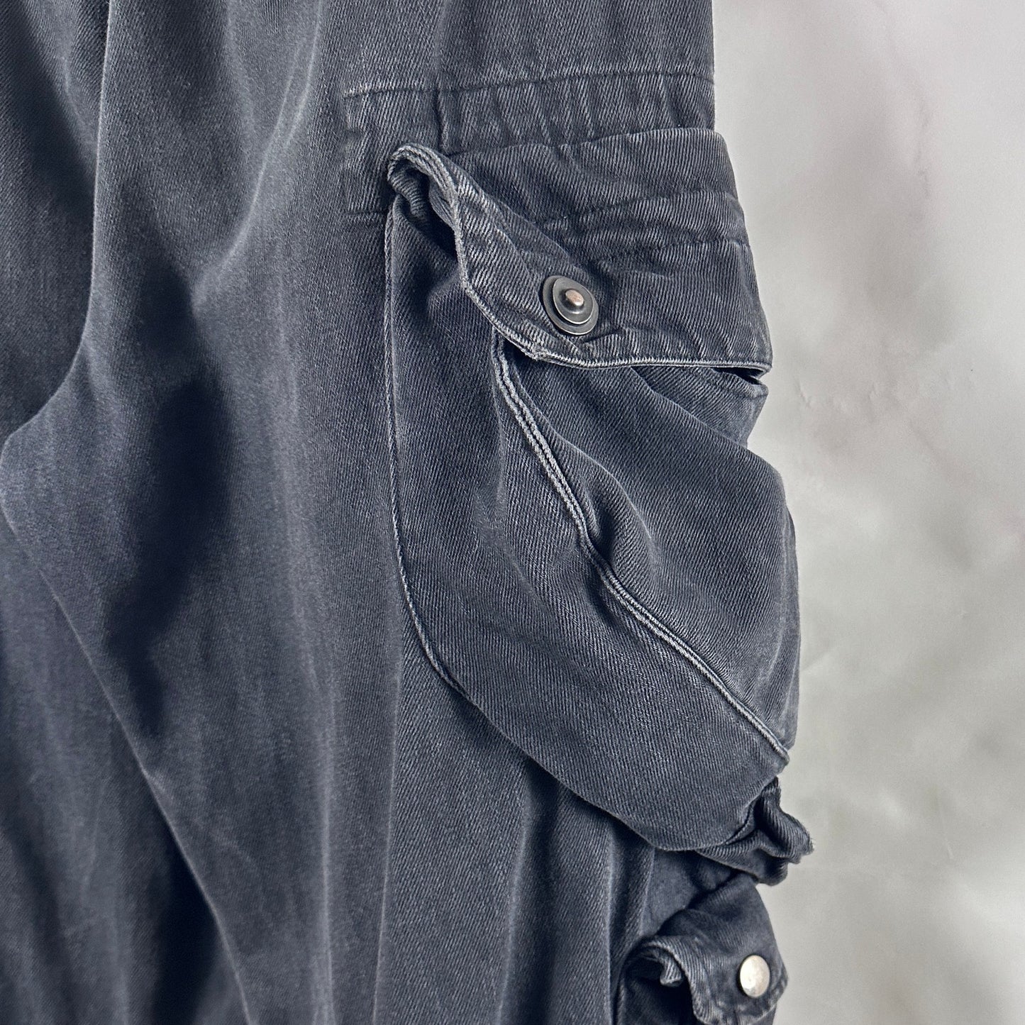 Julius A/W08 Black Gas Mask Cargo Pants