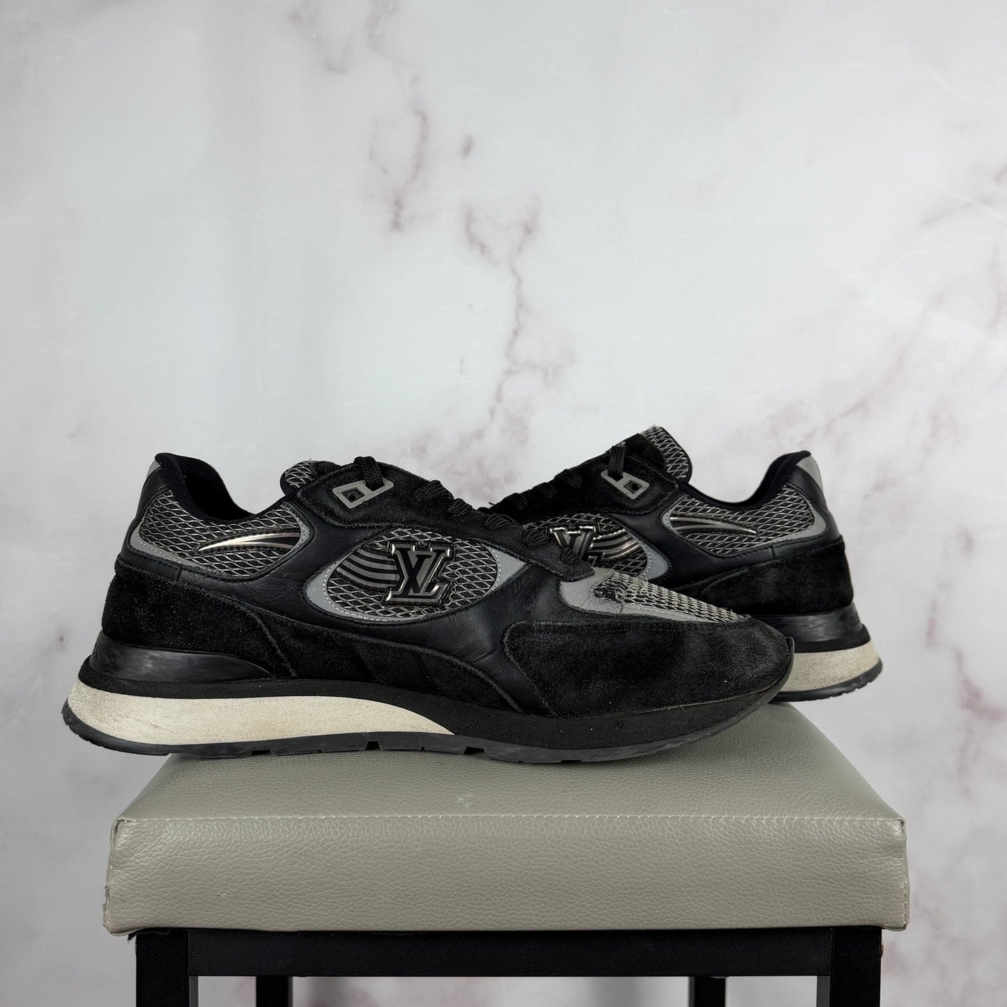 Louis Vuitton Black Run Away Sneaker