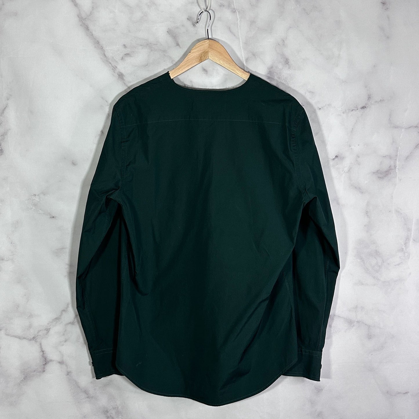 Marni S/S16 Forest Green Button-Up L/S
