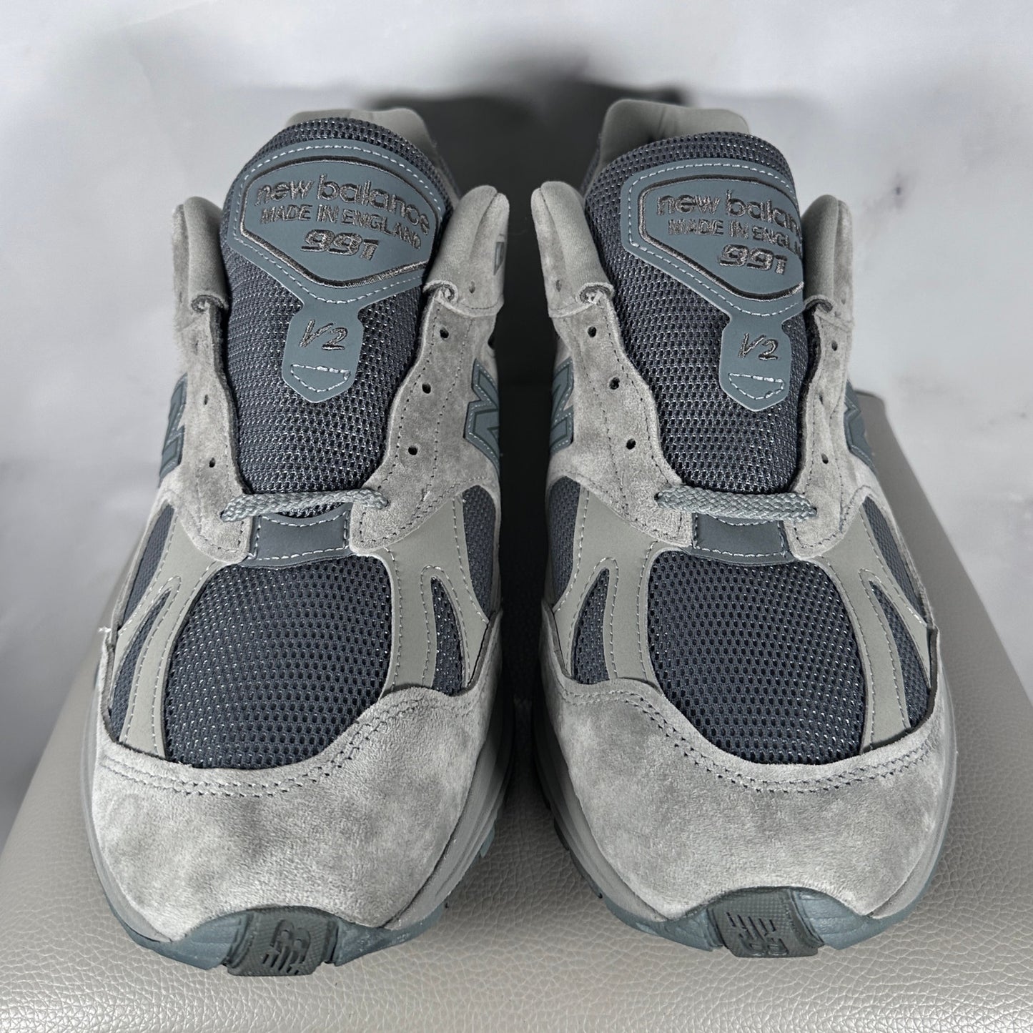 New Balance x thisisneverthat 991v2 MiUK Grey