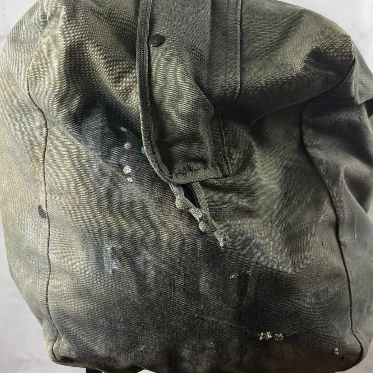 Vintage US Military Canvas Flyers Kit Bag