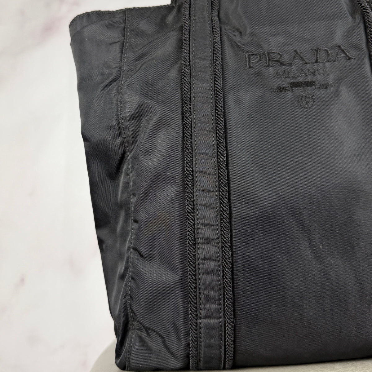 Prada Tessuto Black Nylon Handbag