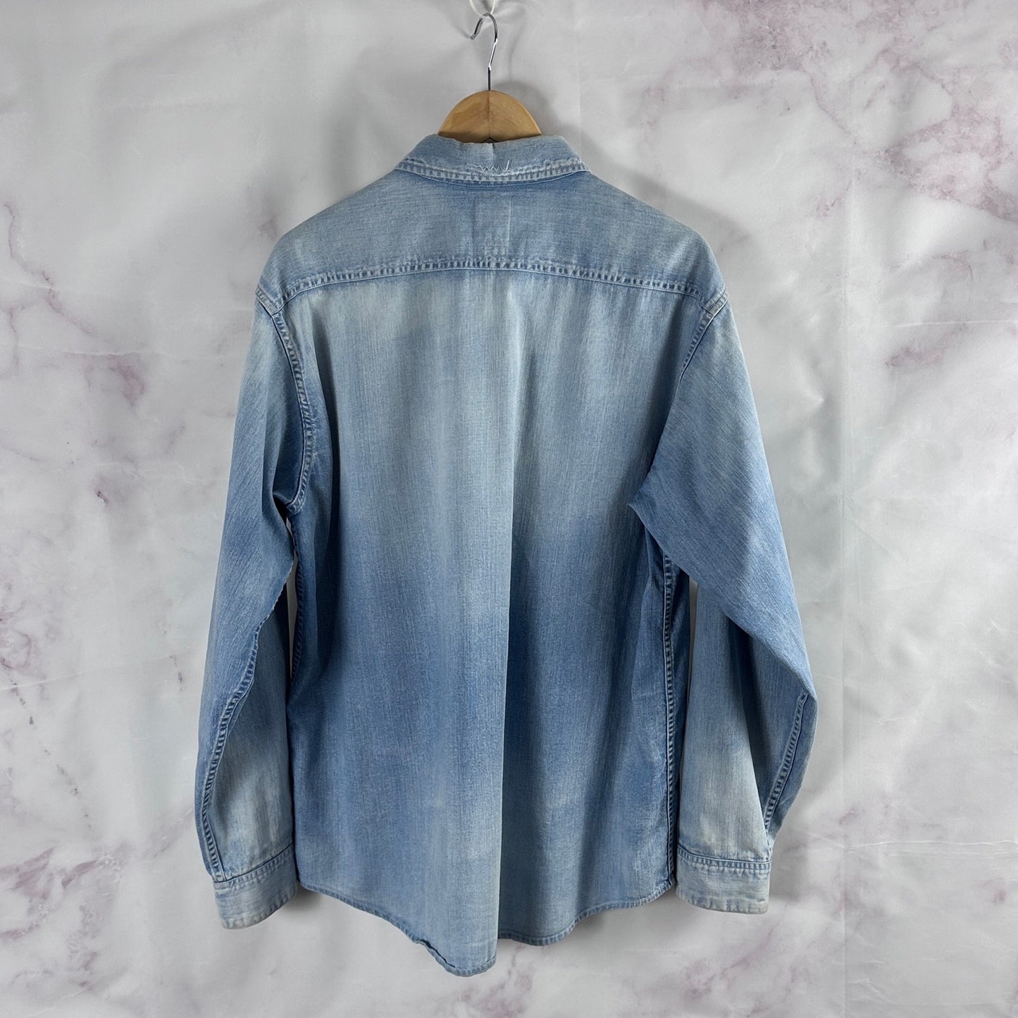 Visvim S/S20 Damaged Handyman Selvedge Denim Shirt