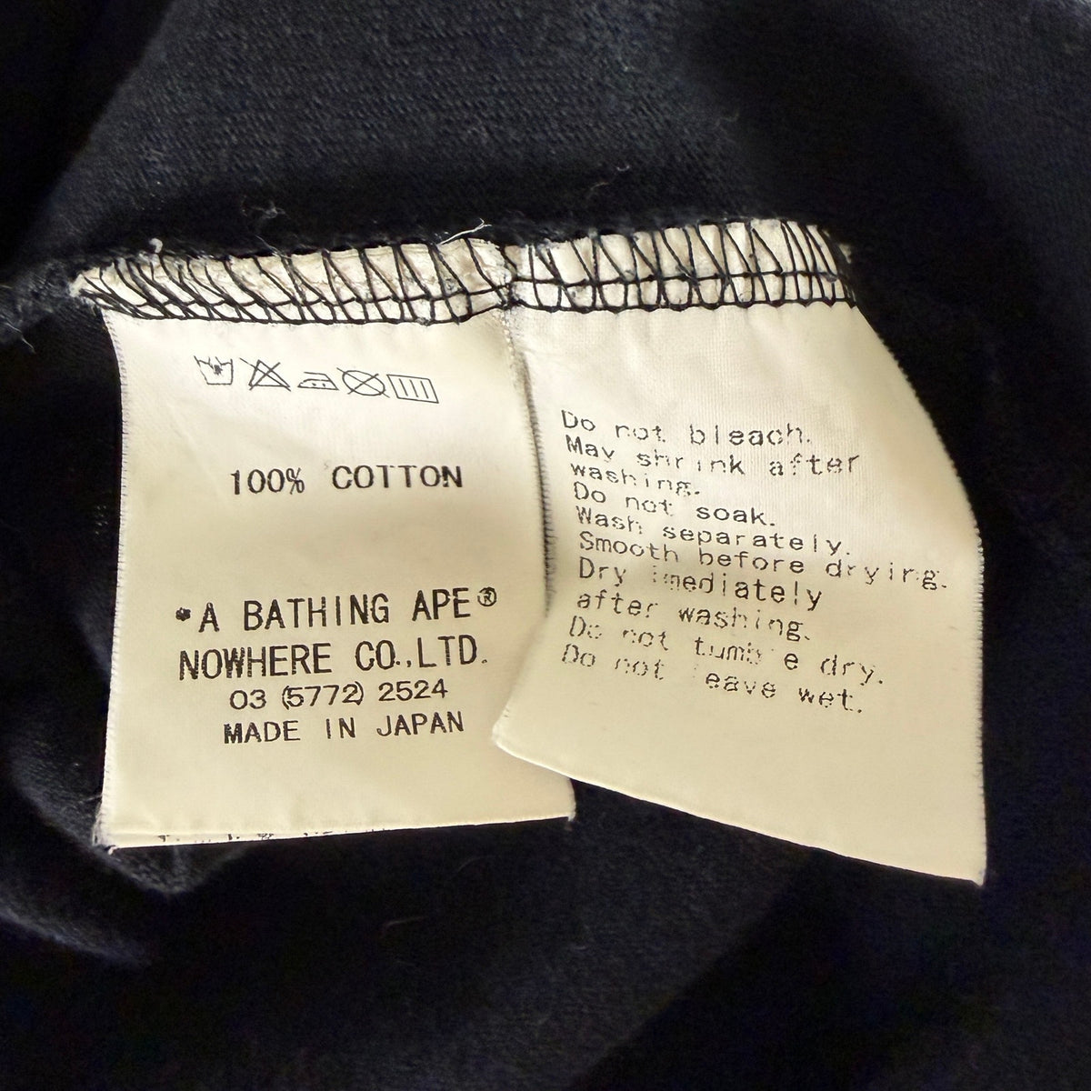 Bape x Swarovski Generals Black Graphic Tee