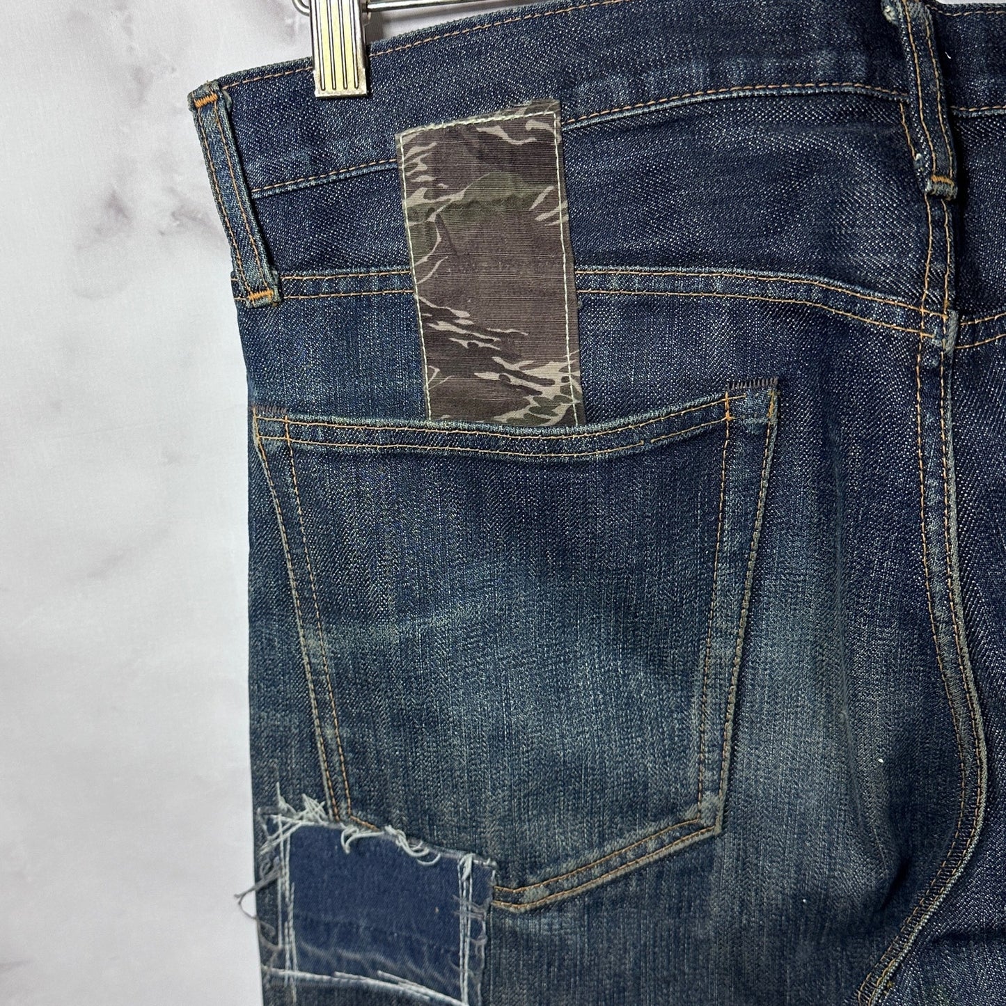 Kapital Sashiko & Boro Patchwork Selvedge Denim