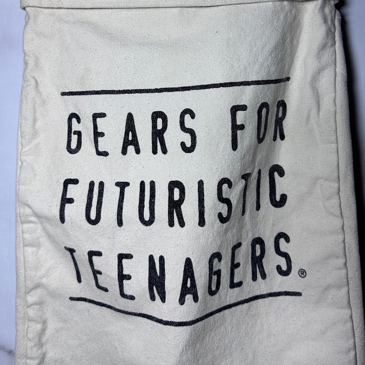 Human Made Cream Canvas Tote