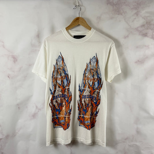 Who Decides War NY Knicks Stained Glass Tee