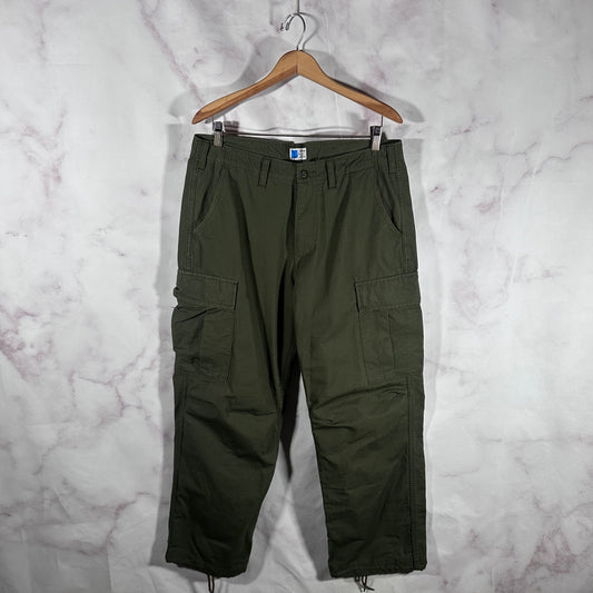 Japan Blue Jeans Green M-65 Cargo Pants