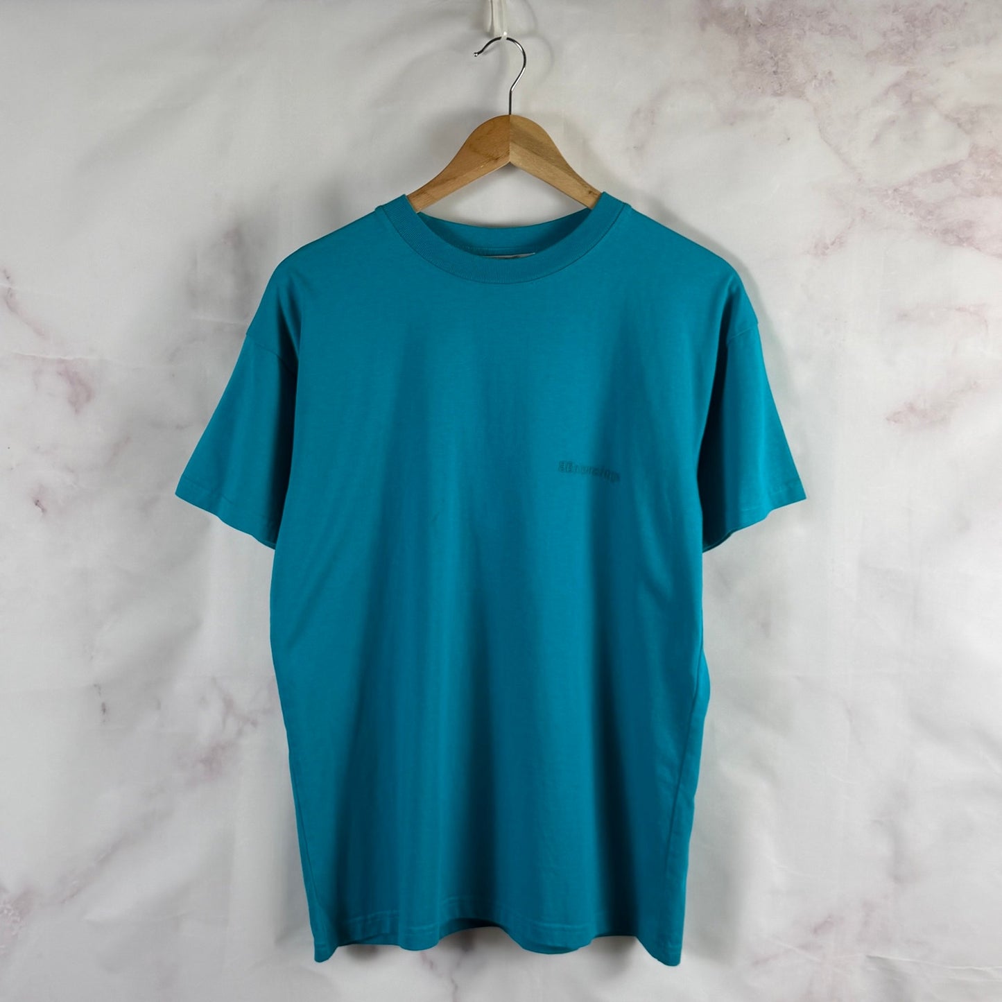 Balenciaga YE24 Turquoise Jersey Tee