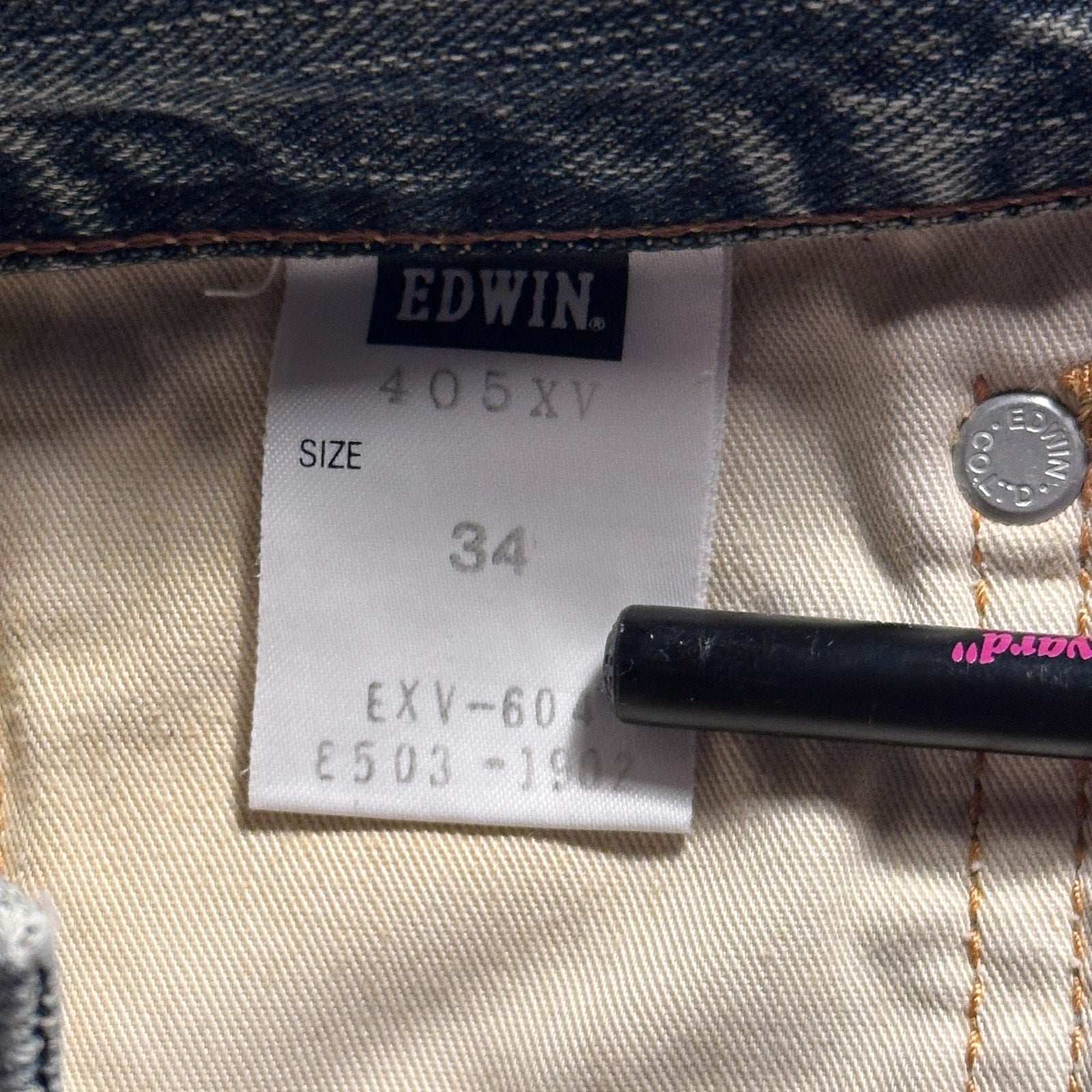 Edwin XV Faded Blue Japanese Denim