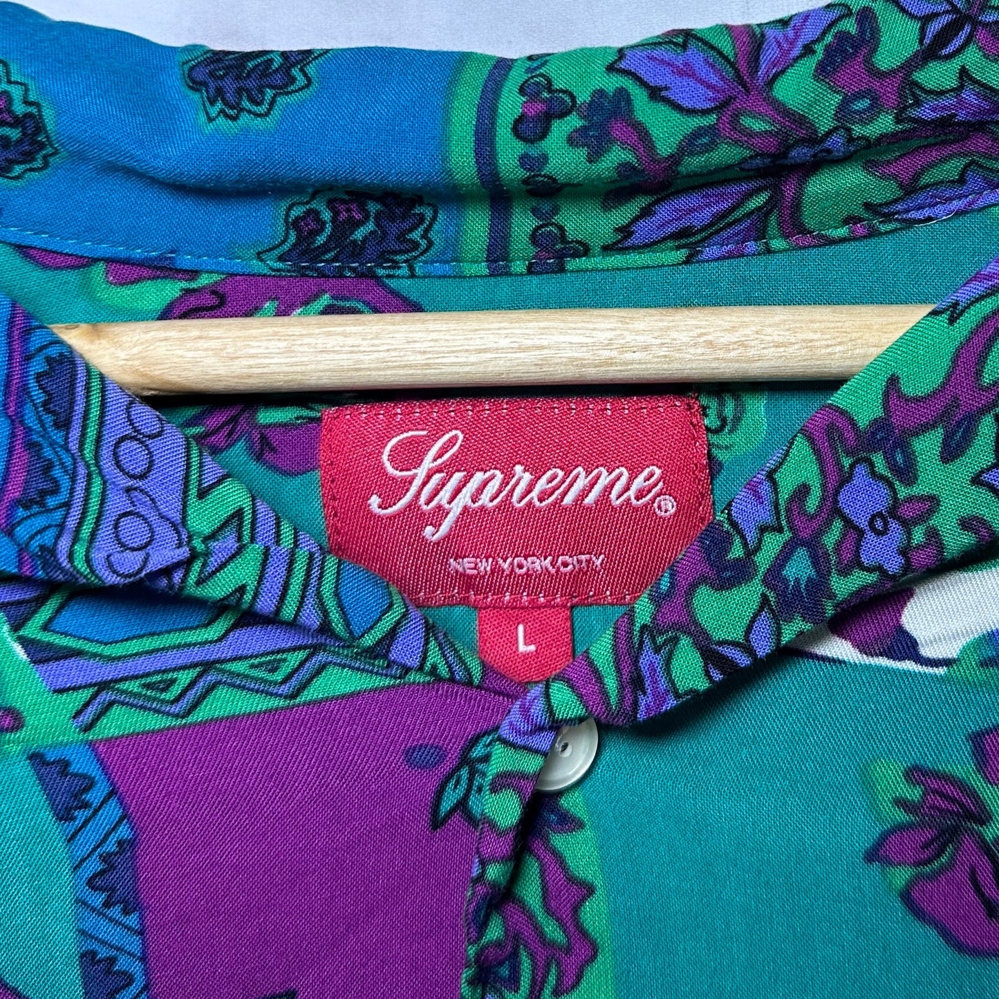 Supreme S/S16 Paisley Shirt