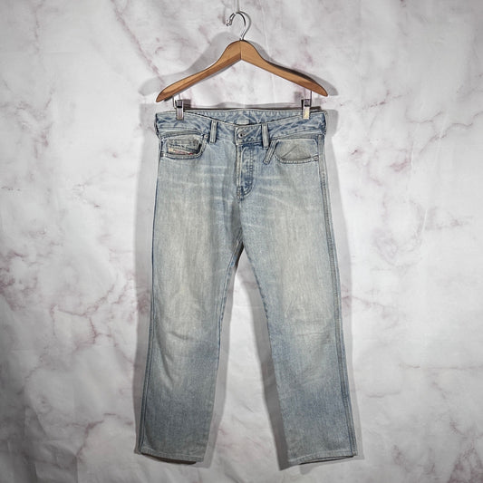 Diesel Light Wash Straight Denim