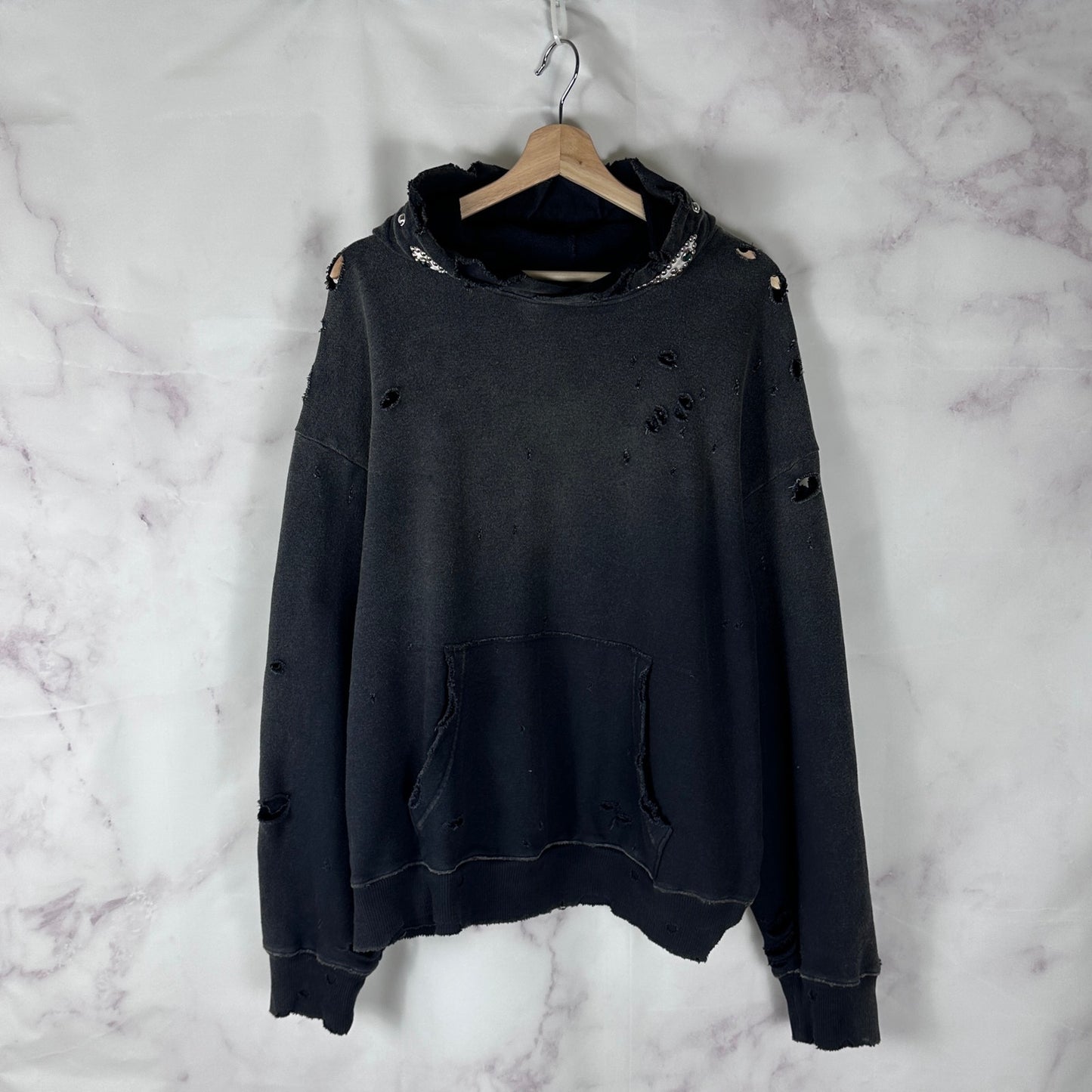 Kapital Kountry Thriller Black Jewel Hoodie