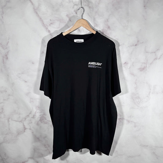 Ambush S/S19 Black Flap Tee