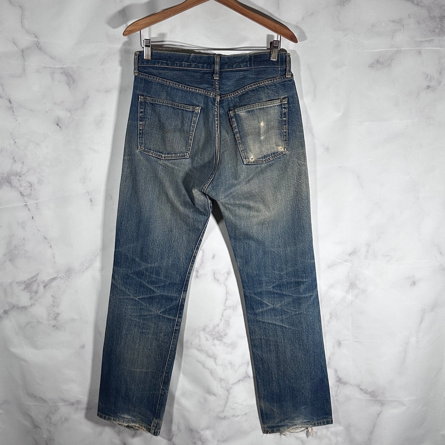 Levi’s Lot 66501 Made in Japan Big E Indigo Raw Selvedge Denim