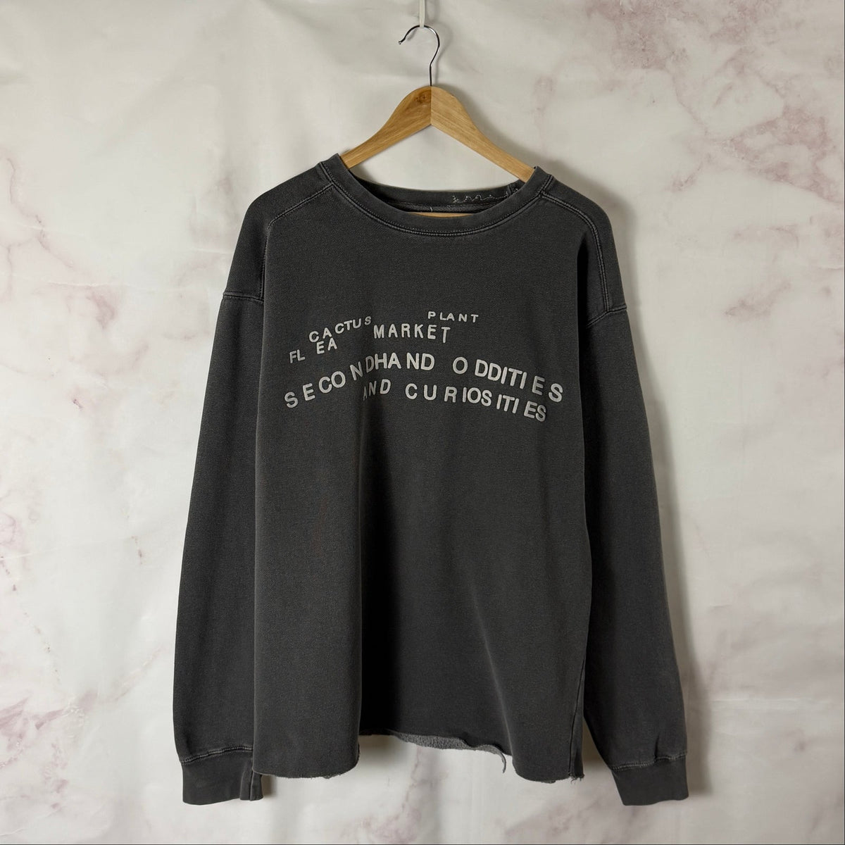 Cactus Plant Flea Market F/W16 Secondhand Oddities Grey Crewneck