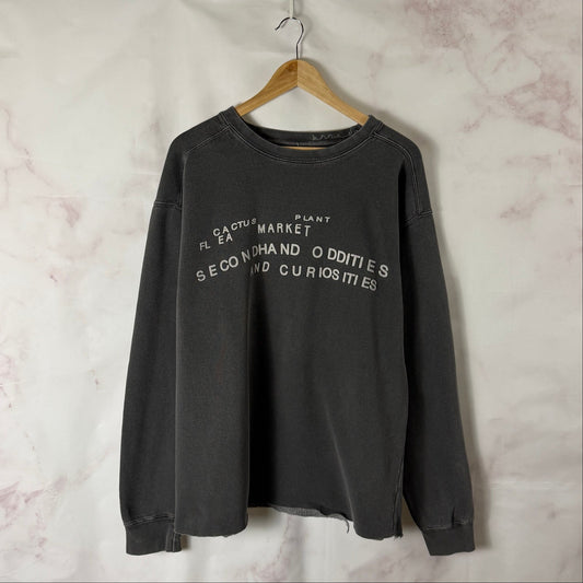 Cactus Plant Flea Market F/W16 Secondhand Oddities Grey Crewneck