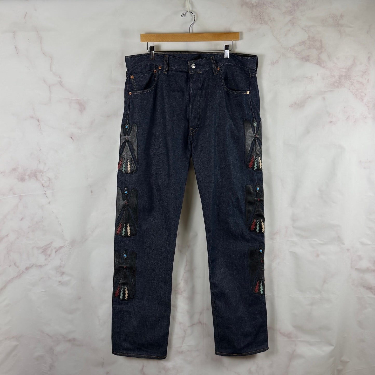 Levi’s Born x Raised Indigo Waterbird 501 Denim