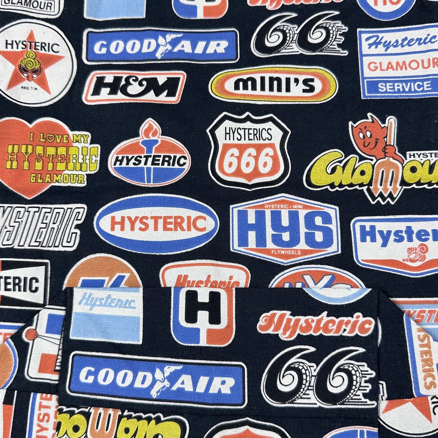 Hysteric Glamour Racing String Bag