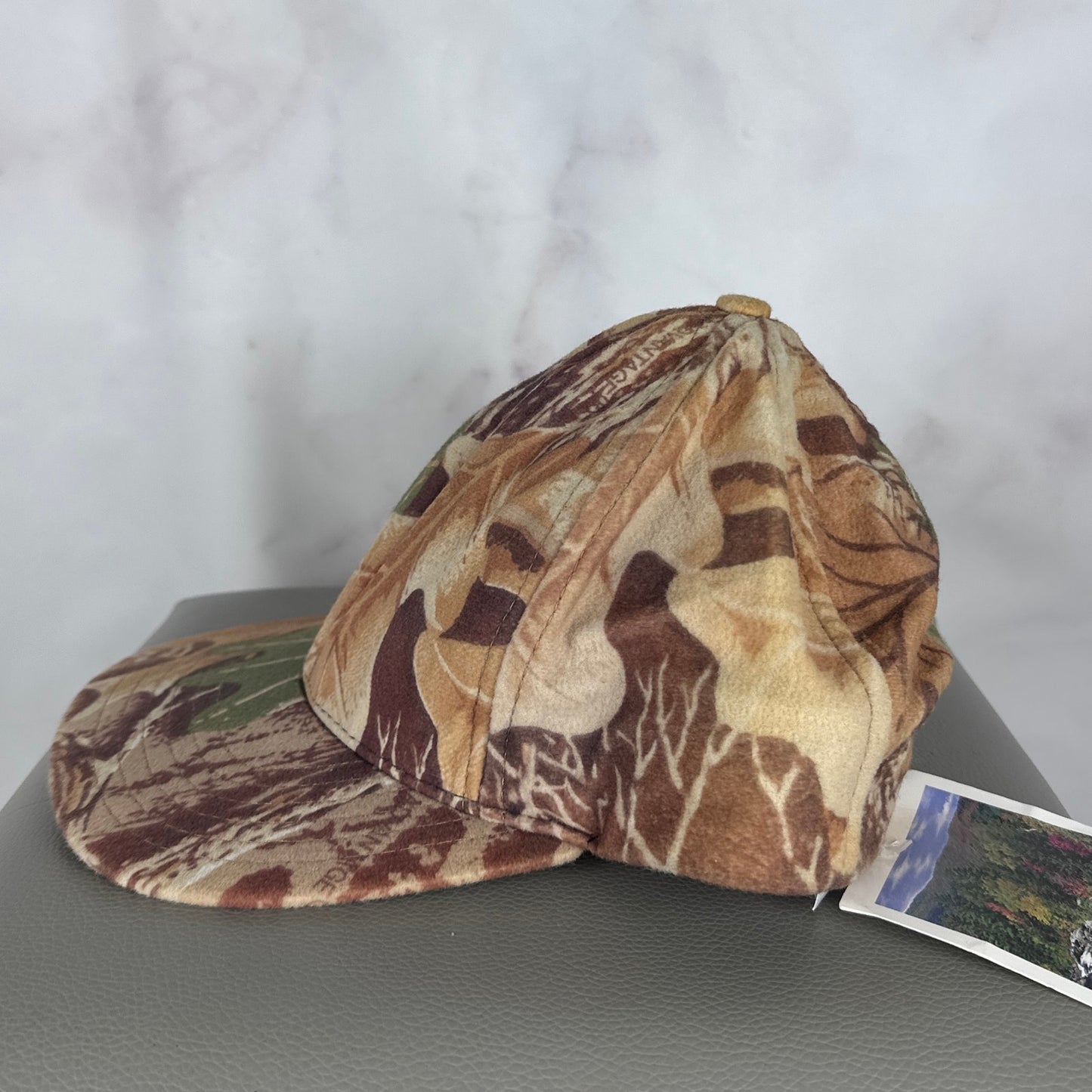 Vintage 80s Walls Tree Camo SnapBack Hat