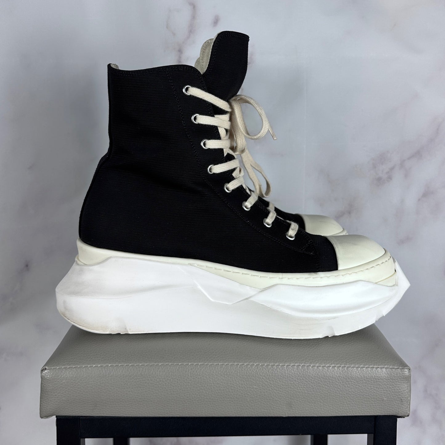 Rick Owens DRKSHDW Abstract Ramone High Black/Milk
