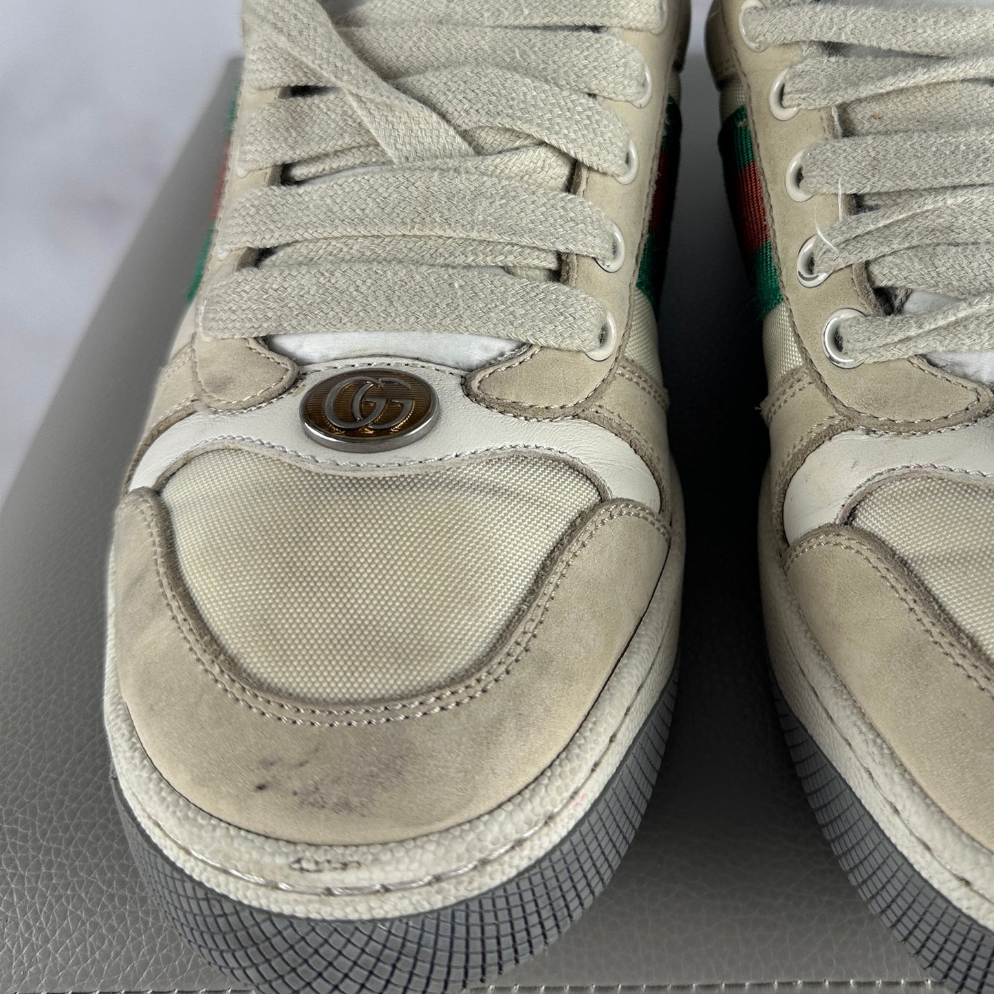 Gucci Screener Low Cream