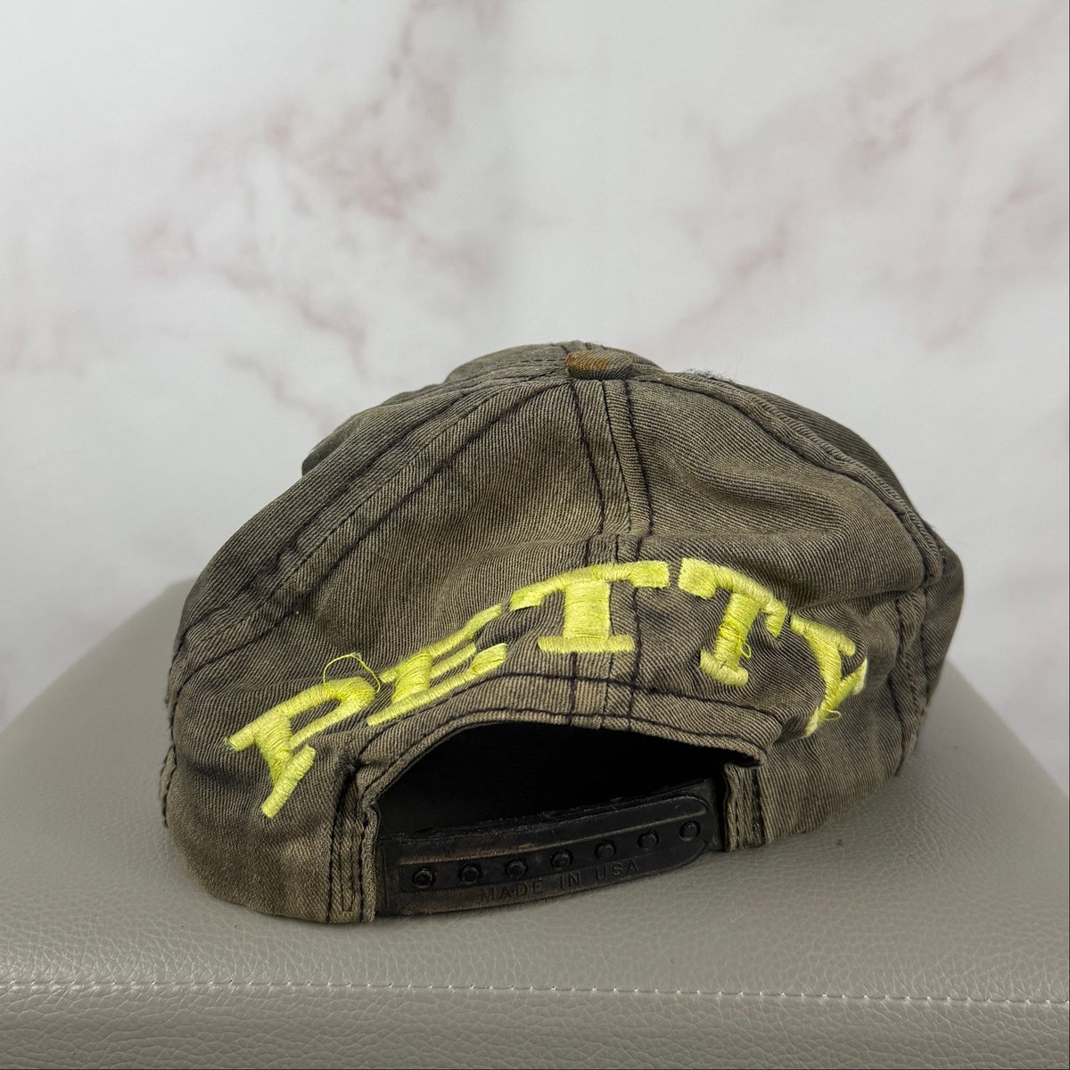 Vintage 90s Kyle Petty #42 Winston NASCAR Sun Faded Hat