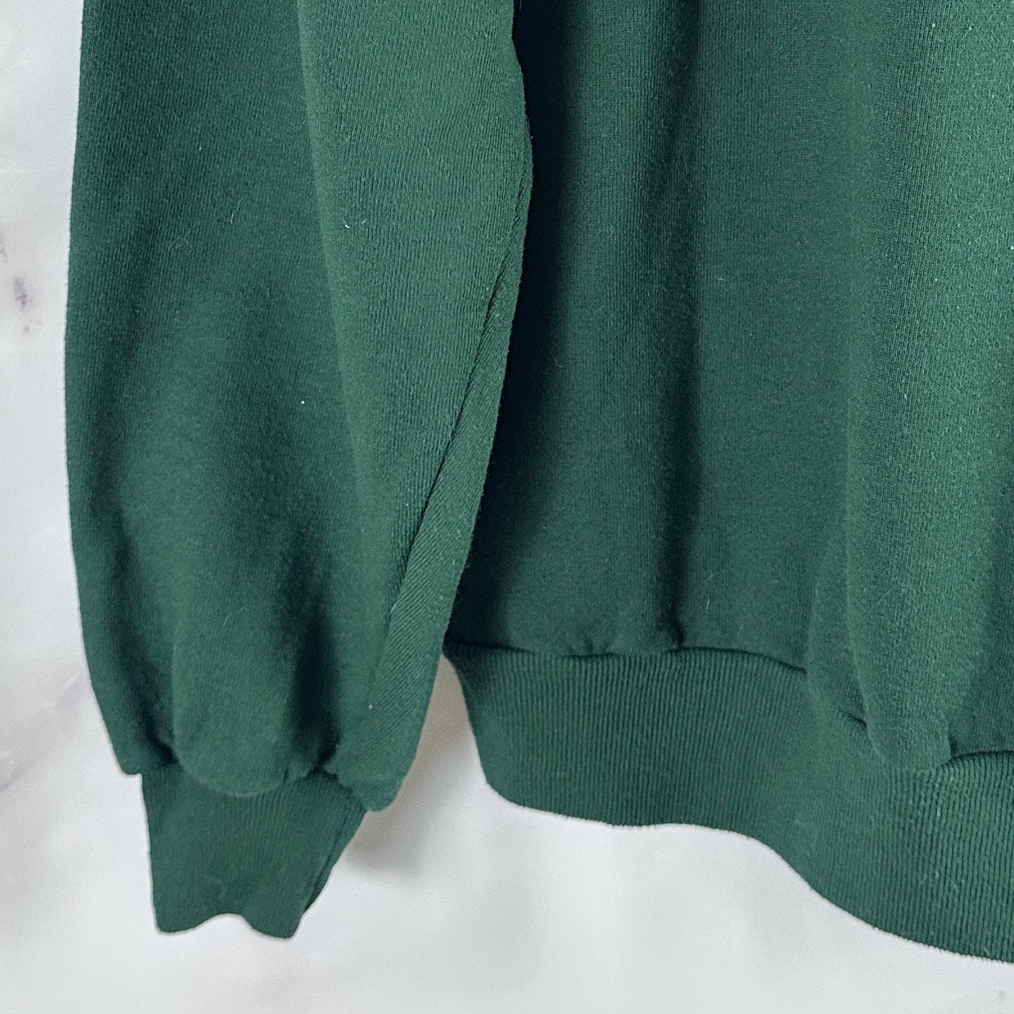 Vintage 90s Jerzees Green Crewneck Sweatshirt