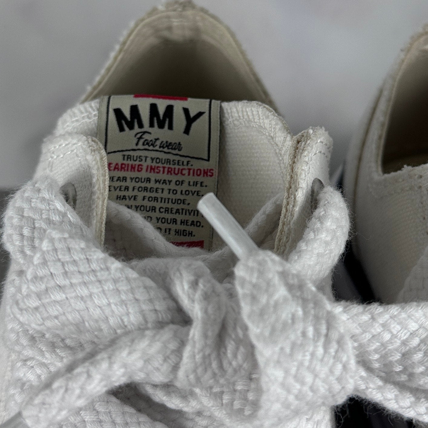 Maison Mihara Yasuhiro Peterson OG Sole Low White