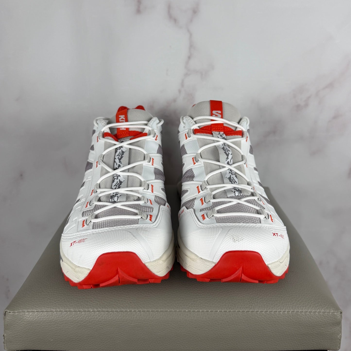 Salomon x Kith XT-4K White/Red ‘Kithmas’