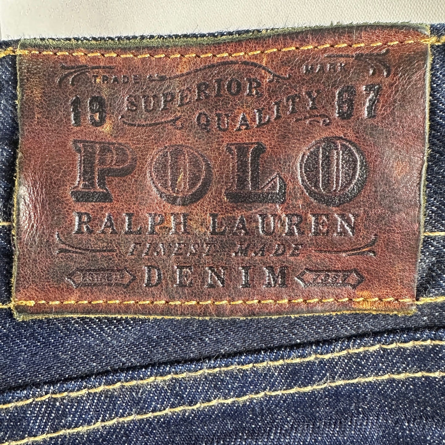 Polo Ralph Lauren PRL 867 Raw Selvedge Denim