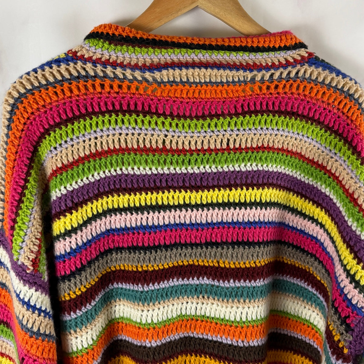 Cactus Plant Flea Market Crochet Knit Cardigan