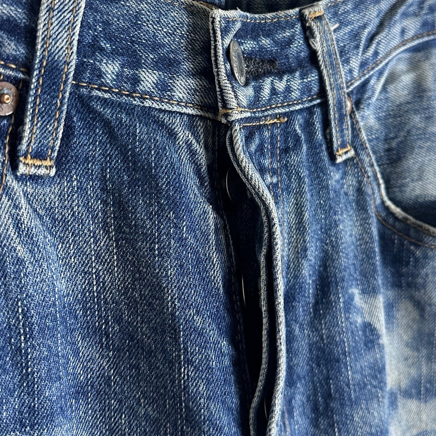 Levi’s Made & Crafted Selvedge Patchwork Repaired 501 Denim