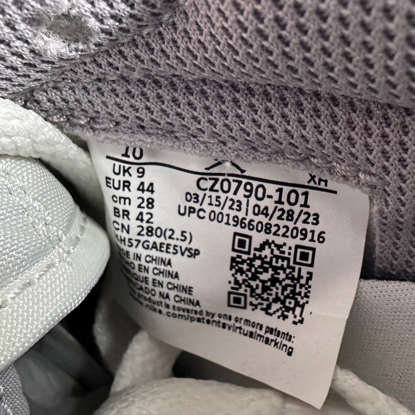 Nike Air Jordan 1 Retro Low OG Atmosphere Grey