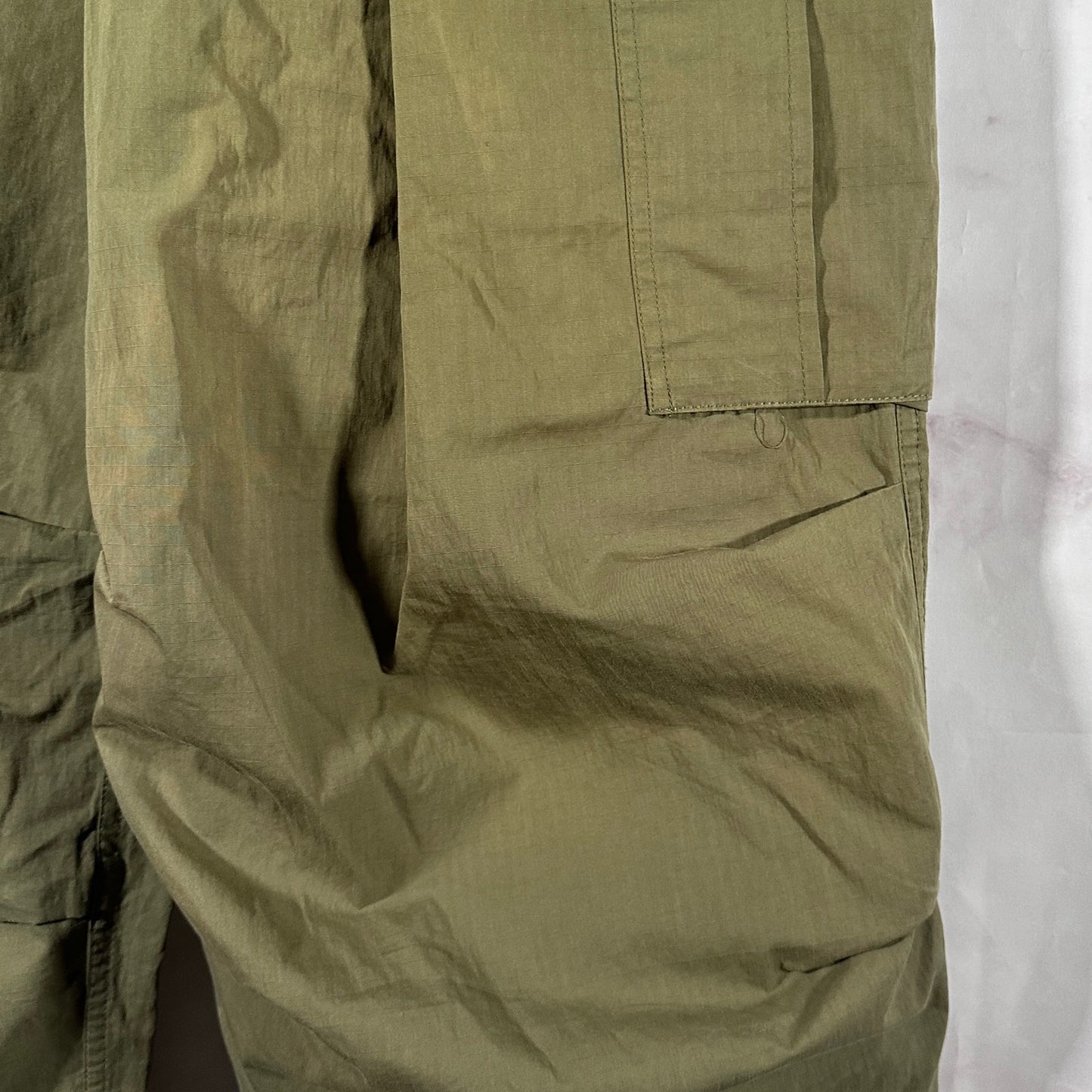 Beams Heart Green H.D. Wide Leg Pant